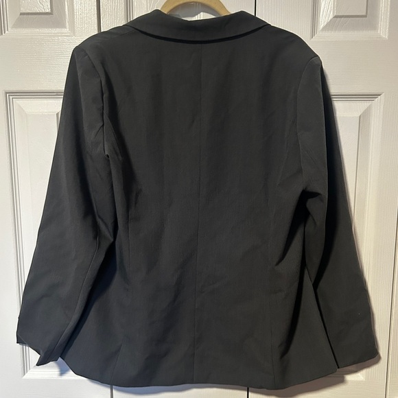 CICY BELL Dark Gray Blazer - Size XL - Picture 4 of 6